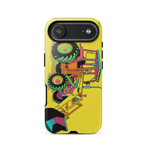 Furrow & Fields Tough Case for iPhone® iPhone 17 Air Massey Ferguson 50E Pop Art | Tough Case for iPhone® Quality Farmers Merch