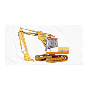 The Tractor Mugs Store 30″×60″ JCB 814 Excavator | Super Soft Towel Quality Farmers Merch