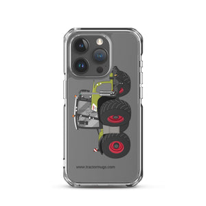 CLAAS iPhone 15 Pro Class Xerion 5000 Tractor VC | Clear Case for iPhone® Quality Farmers Merch