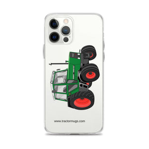 Fendt Clear Case for iPhone® iPhone 12 Pro Max Fendt Farmer TURBOMATIK 307 LSA  |  Clear Case for iPhone® Quality Farmers Merch