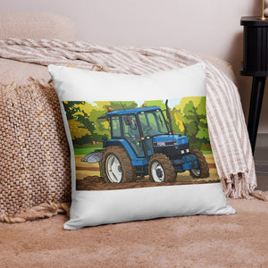 Ford Ford 8340 Ploughing | Pillow Case Quality Farmers Merch