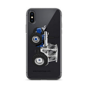 Ford iPhone X/XS Ford 7810 Jubilee Edition SilverTractor | Clear Case for iPhone® Quality Farmers Merch