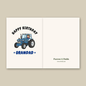 Happy Birthday Grandad Ford 7810 | Kids Greeting Card