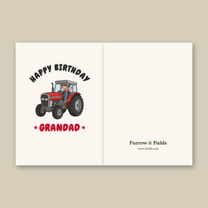 Happy Birthday Grandad Massey Ferguson 390T | Kids Greeting Card