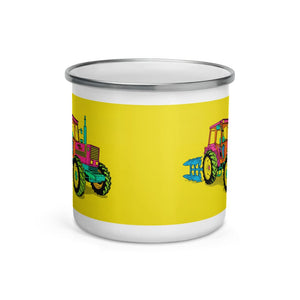 Fiat 1880 Pop Art | Enamel Mug - view 2