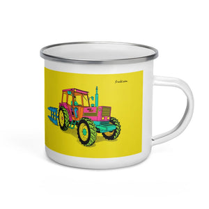 Fiat 1880 Pop Art | Enamel Mug