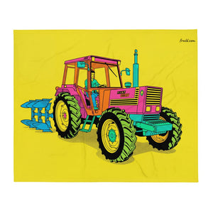 Fiat 1880 Pop Art | Throw Blanket