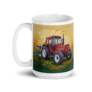 Fiat 1880 Splash Art | White Glossy Mug - view 3