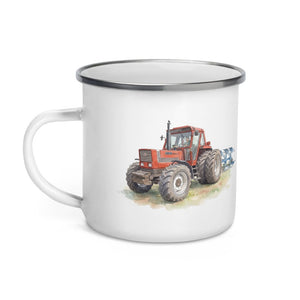 Fiat 1880 Watercolor | Enamel Mug - view 3