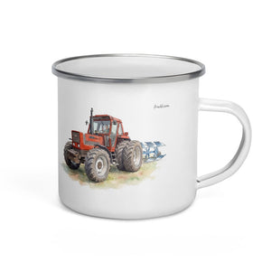 Fiat 1880 Watercolor | Enamel Mug