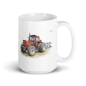 Fiat 1880 Watercolor | White Glossy Mug