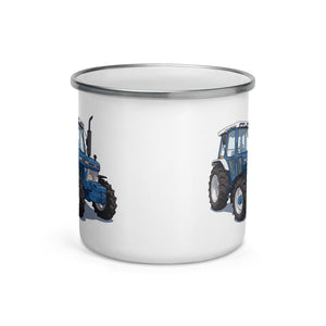 Ford 5610 Force II Illustration | Enamel Mug - view 2