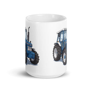 Ford 5610 Force II Illustration | White Glossy Mug - view 2