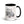 Ford 5610 Force II Pencil Sketch | 15 oz Mug with Color Inside - Black