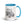 Ford 5610 Force II Pencil Sketch | 15 oz Mug with Color Inside - Blue