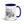 Ford 5610 Force II Pencil Sketch | 15 oz Mug with Color Inside - Dark Blue