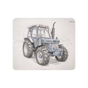 Ford 5610 Force II Pencil Sketch | Sherpa Blanket 50″×60″