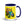 Ford 5610 Force II Pop Art | 15 oz Mug with Color Inside - Dark Blue