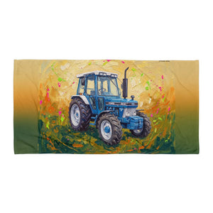 Ford 5610 Force II Splash Art | Beach Towel