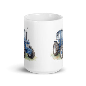 Ford 5610 Force II Watercolor | White Glossy Mug - view 2