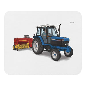 Ford 6640 SLE Illustration | Mouse Mat