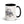 Ford 6640 SLE Pencil Sketch | 15 oz Mug with Color Inside - Black