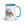 Ford 6640 SLE Pencil Sketch | 15 oz Mug with Color Inside - Blue