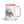 Ford 6640 SLE Pencil Sketch | 15 oz Mug with Color Inside - Pink
