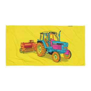 Ford 6640 SLE Pop Art | Beach Towel