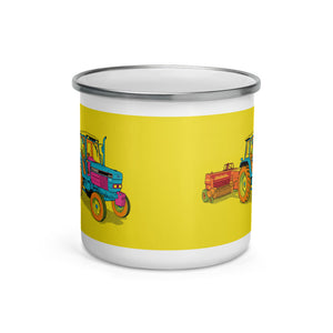 Ford 6640 SLE Pop Art | Enamel Mug - view 2