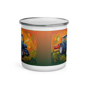 Ford 6640 SLE Splash Art | Enamel Mug - view 2