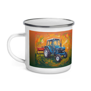 Ford 6640 SLE Splash Art | Enamel Mug - view 3