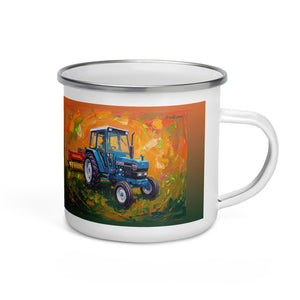 Ford 6640 SLE Splash Art | Enamel Mug