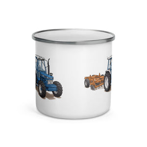 Ford 7810 Generation III Illustration | Enamel Mug - view 2