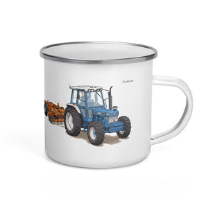 Ford 7810 Generation III Illustration | Enamel Mug
