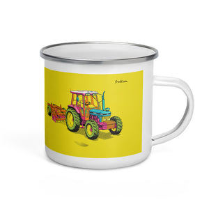 Ford 7810 Generation III Pop Art | Enamel Mug