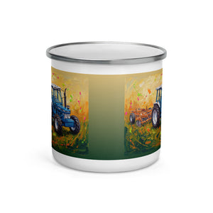 Ford 7810 Generation III Splash Art | Enamel Mug - view 2