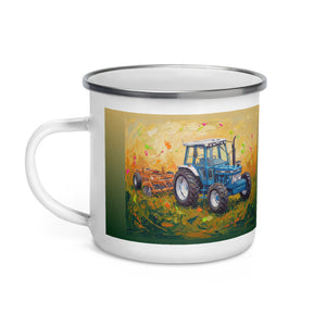Ford 7810 Generation III Splash Art | Enamel Mug - view 3