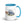 Ford 7810 Generation III Watercolor | 15 oz Mug with Color Inside - Blue