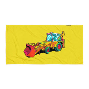 JCB 3C II Pop Art | Beach Towel