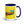 JCB 3C II Pop Art | 15 oz Mug with Color Inside - Dark Blue