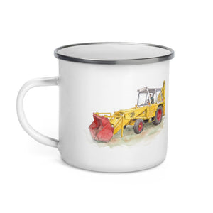 JCB 3C II Watercolor | Enamel Mug - view 3