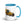 JCB 3CX Sitemaster Plus Illustration | 15 oz Mug with Color Inside - Blue