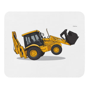JCB 3CX Sitemaster SRS Illustration | Mouse Mat
