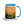 JCB 4D II Splash Art | 15 oz Mug with Color Inside - Blue