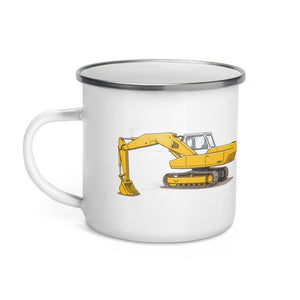 JCB 806 Illustration | Enamel Mug - view 3