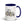 John Deere 4955 Pencil Sketch | 15 oz Mug with Color Inside - Dark Blue