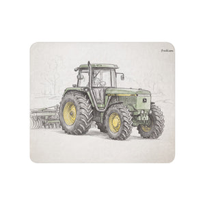 John Deere 4955 Pencil Sketch | Sherpa Blanket 50″×60″