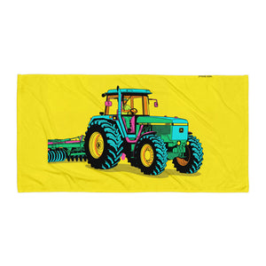 John Deere 4955 Pop Art | Beach Towel