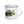 John Deere 6910 with Hedge Cutter Illustration | Enamel Mug